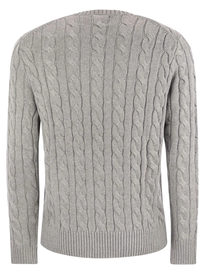 Polo Ralph Lauren Maglia In Cotone A Trecce Regular-fit Sweater