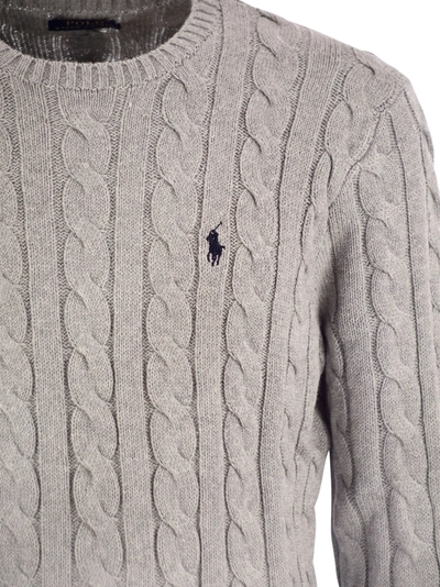 Polo Ralph Lauren Maglia In Cotone A Trecce Regular-fit Sweater