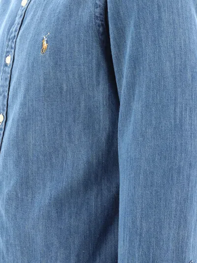 Polo Ralph Lauren Blue Denim Button Down Shirt