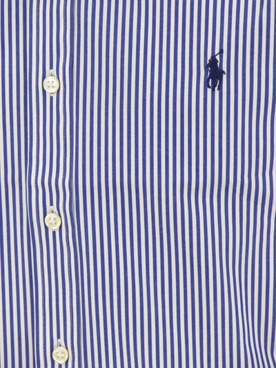 Shop Polo Ralph Lauren Striped Stretch Poplin Shirt