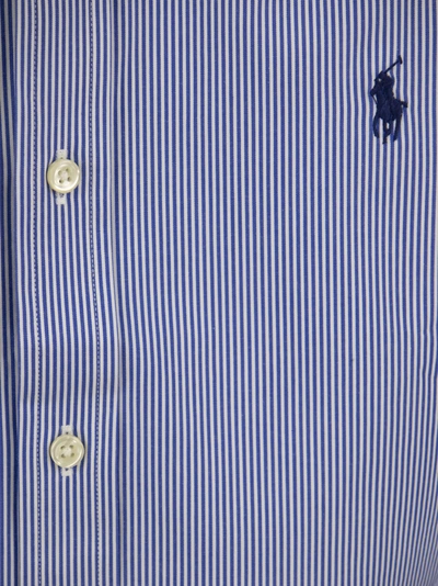 Shop Polo Ralph Lauren Striped Stretch Poplin Shirt