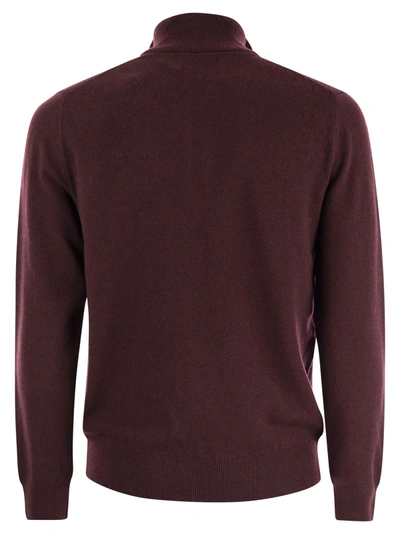 Shop Polo Ralph Lauren Wool Pullover With Half Zip