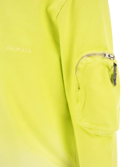 Shop Premiata Crew Neck Sweatshirt With Logo