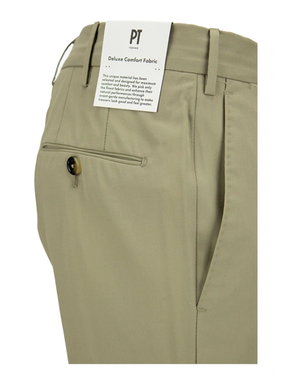 Shop Pt Pantaloni Torino Deluxe Cotton Pants