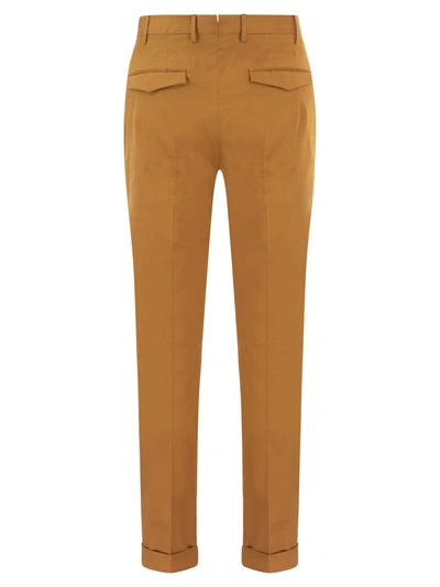 Shop Pt Pantaloni Torino Master Fit Cotton Trousers