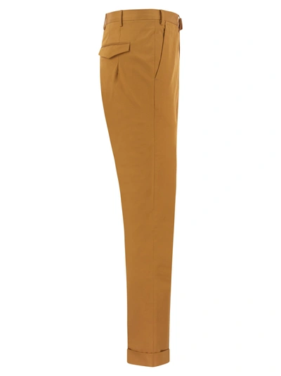 Shop Pt Pantaloni Torino Master Fit Cotton Trousers