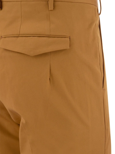 Shop Pt Pantaloni Torino Master Fit Cotton Trousers