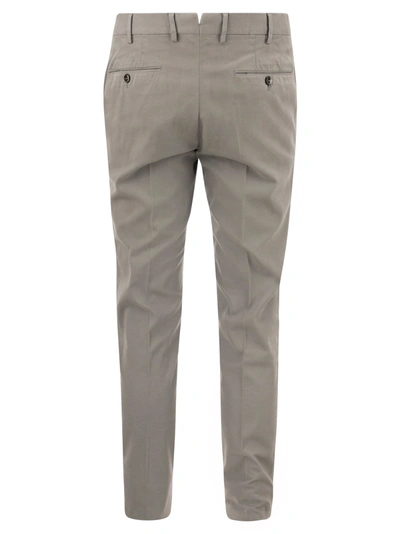 Shop Pt Pantaloni Torino Super Slim Cotton Trousers