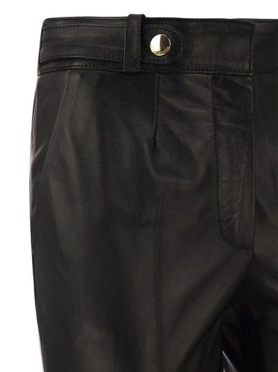 Shop Red Valentino Lambskin Trousers