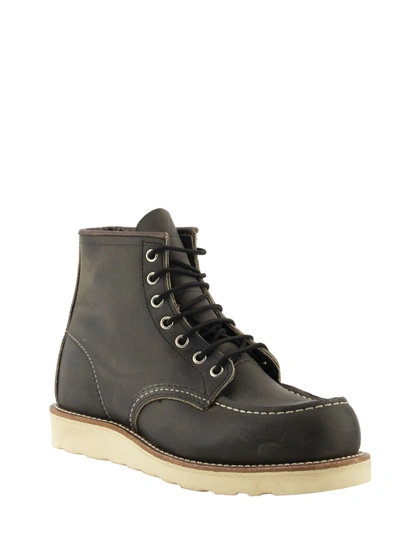 Red Wing Boot Charcoal