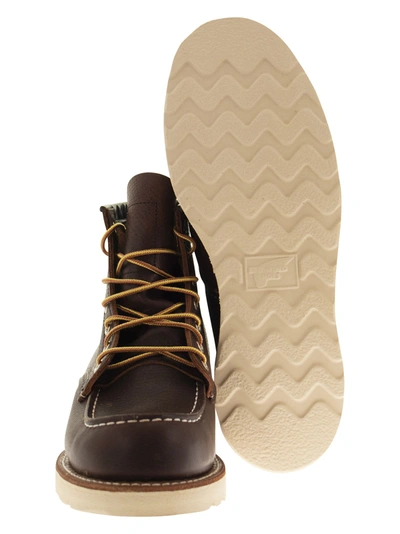 Red Wing Black Cherry Excalibur Classic Moc Leather Boots