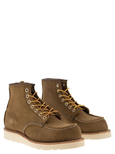 Shop Red Wing Classic Moc Mohave Suede Lace Up Boot