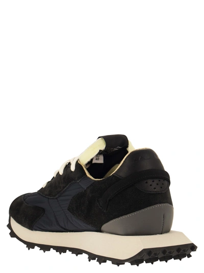 Shop Run Of Kripto M Suede And Nylon Trainers