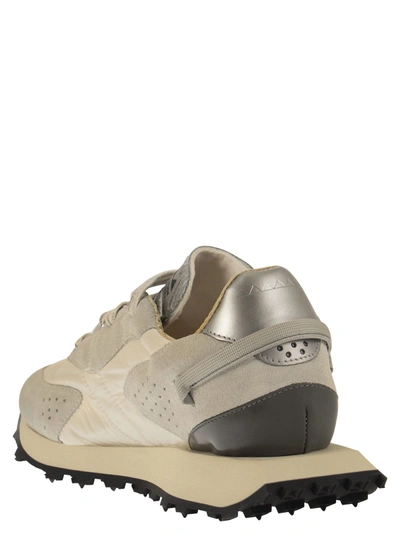 Run Of Men's Vaporix - Suede And Nylon Trainers Sneaker
