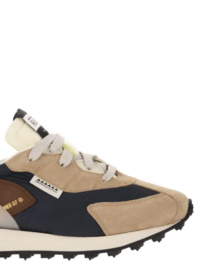 Shop Run Of Barrio M Sneakers Suede, Canvas And Leather