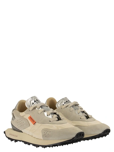 Run Of Men's Vaporix - Suede And Nylon Trainers Sneaker