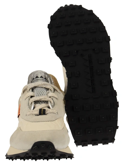 Run Of Men's Vaporix - Suede And Nylon Trainers Sneaker