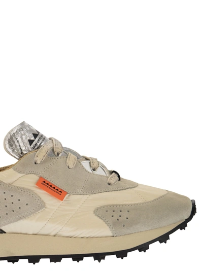 Run Of Men's Vaporix - Suede And Nylon Trainers Sneaker