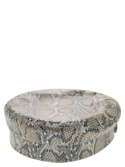 Shop Ruslan Baginskiy Baker Boy Snake Pattern Cap