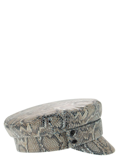 Shop Ruslan Baginskiy Baker Boy Snake Pattern Cap