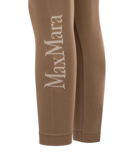 Shop 's Max Mara S Max Mara Basilea Technical Fabric Legging With Logo