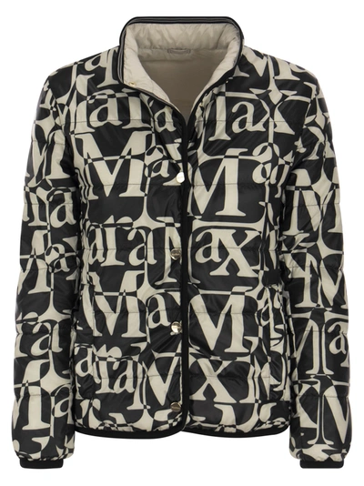 Shop 's Max Mara S Max Mara Seibi Reversible Down Jacket In Anti Drip Fabric