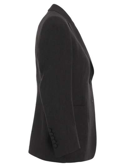 Saulina Adelaide - Linen Two-button Jacket