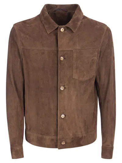 Shop Stewart Karachi Suede Jacket