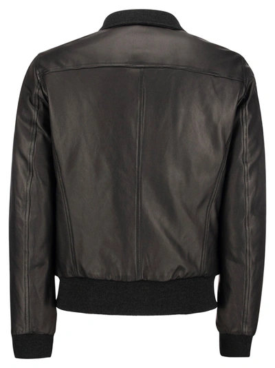 Shop Stewart Colorado Padded Leather Jacket