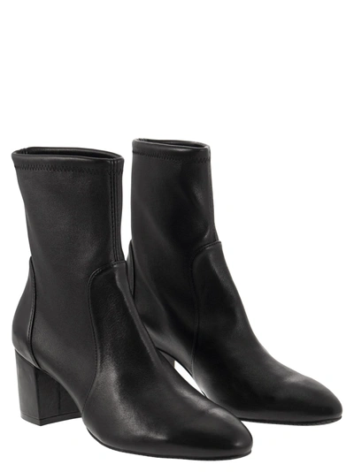 Shop Stuart Weitzman Yuliana 60 Leather Ankle Boot