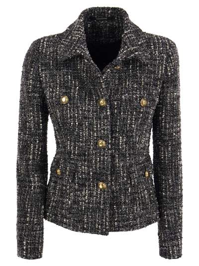 Shop Tagliatore India Tweed Jacket