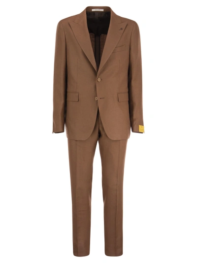 Shop Tagliatore Linen Suit