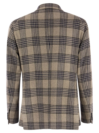 Shop Tagliatore Montecarlo Double Breasted Wool Jacket