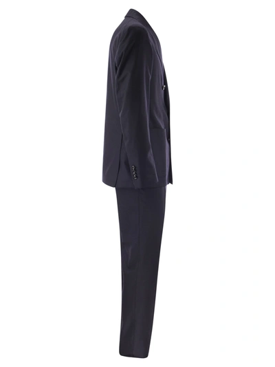 Tagliatore Wool And Cashmere Double-breasted Suit