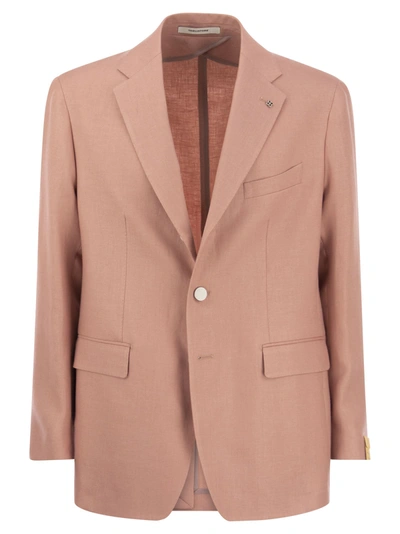 Shop Tagliatore Two Button Wool Jacket