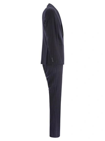 Tagliatore Men's Wool And Cotton Suit
