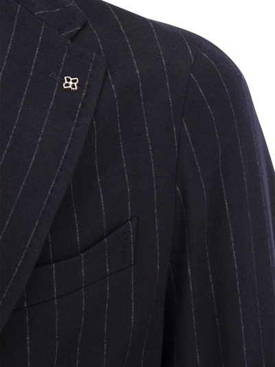 Tagliatore Men's Wool And Cotton Suit