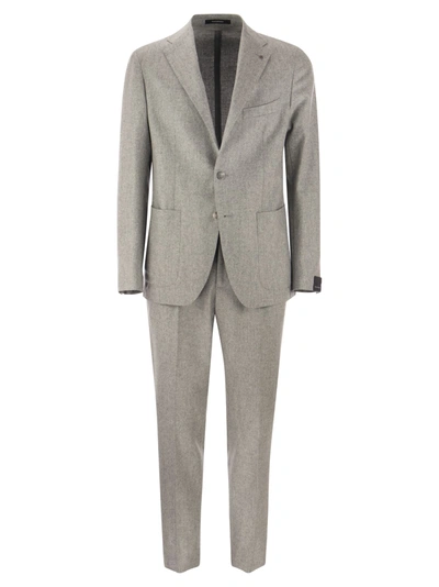 Shop Tagliatore Wool Suit