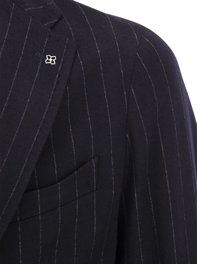 Tagliatore Men's Wool And Cotton Suit