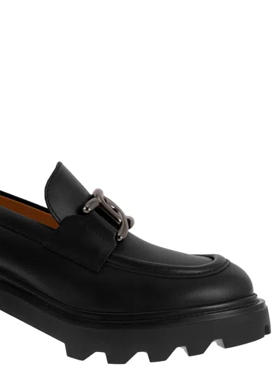 Shop Tod's High Leather Loafer