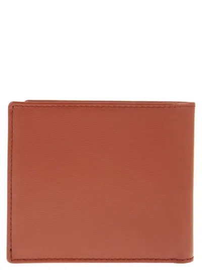 Shop Tod's Leather Wallet With Logo