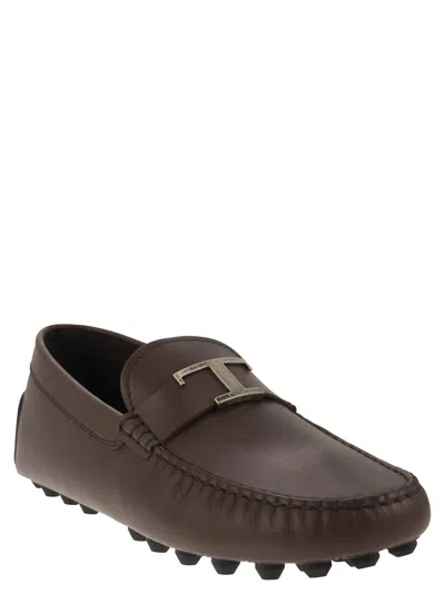 Tod's Classic Casual Moccasin With Rubber Sole