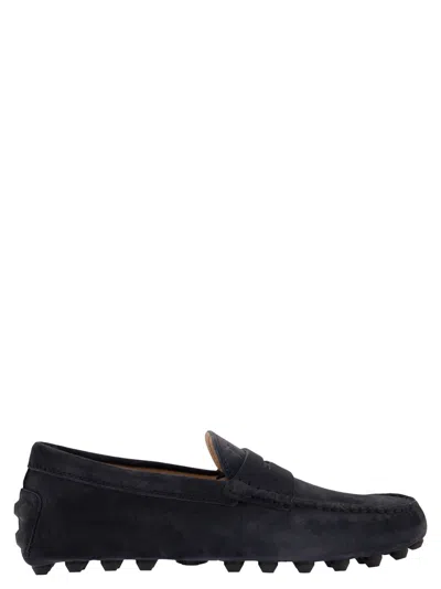 Shop Tod's Suede Moccasin Moccasin