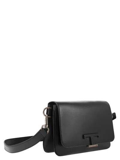Tod's Leather Mini Bum Bag With Custom Coated Metal Accessory
