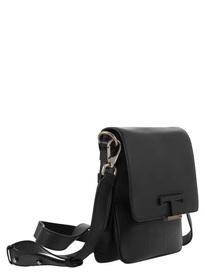 Shop Tod's T Timeless Mini Leather Shoulder Strap