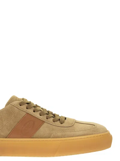 Shop Tod's Suede Sneakers