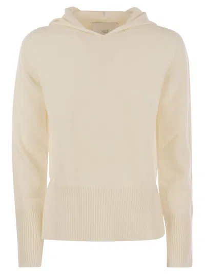 Shop Vanisé Marina Cashmere Sweater With Hood