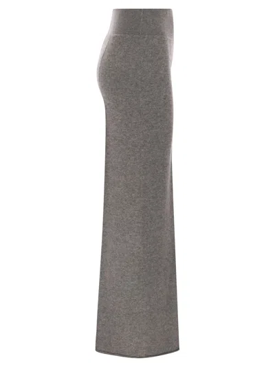 Vanisé Twist - Cashmere Wide-leg Trousers