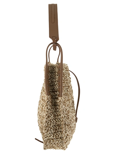 Shop Zanellato Ima Sun Raffia Bag M