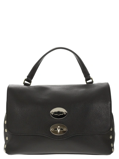 Zanellato Black Postina Daily S Handbag